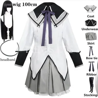 Image de Costume Cosplay Akemi Homura - Uniforme de Combat