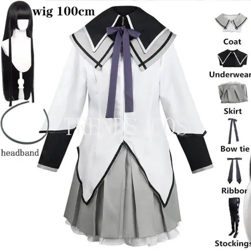 Image de Costume Cosplay Akemi Homura - Uniforme de Combat