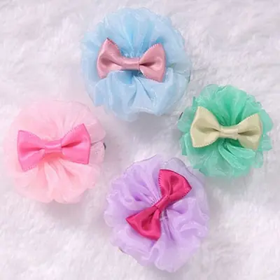 Image de Pince à Cheveux Fleur pour Chiots et Chatons
