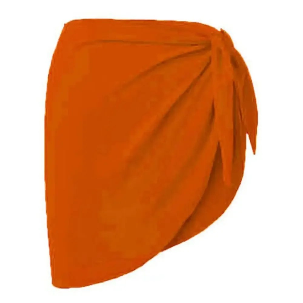 Bild von Sommerlicher Sarong-Wrapper für Frauen – Eleganter Strandrock aus Chiffon