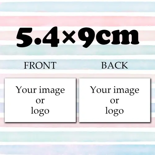 5.4cmX9cm