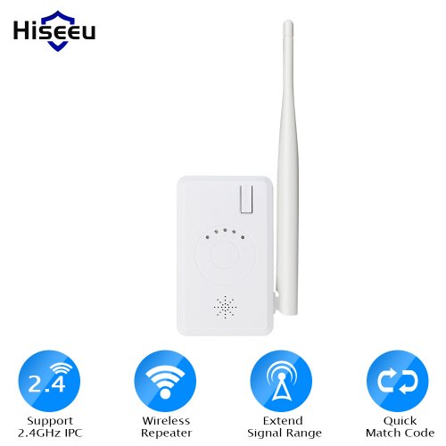 Immagine di Estensore WiFi per Telecamere di Sicurezza Wireless Hiseeu