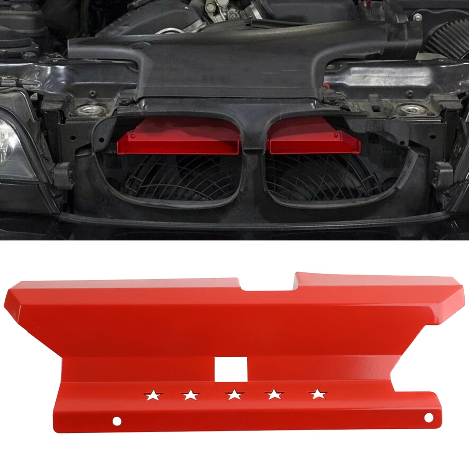 Imagen de Pala de Entrada de Aire Dinámica para BMW Serie 3 (323i, 325i, 328i, 330i) y M3 E46 con Motores M52 y M54 (1999-2007)