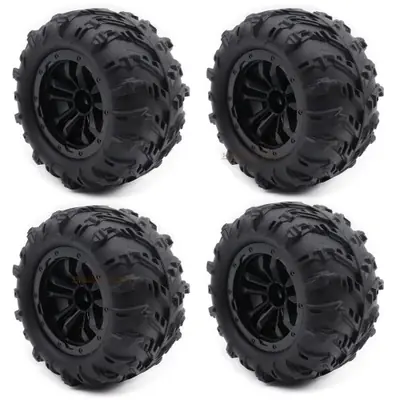 Pneus Hexagonaux Antidérapants 12mm pour RC Monster Truck