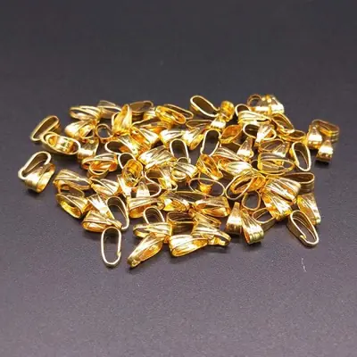Image de 100 Fermoirs à Pince pour Bijoux - Connecteurs de Collier