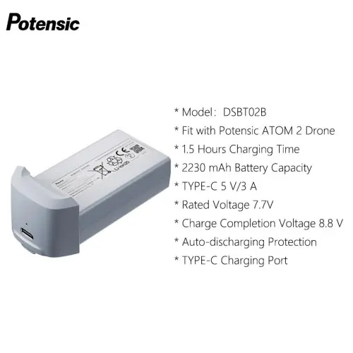 Image de Batterie Potensic 2230mAh pour Drone Atom 2