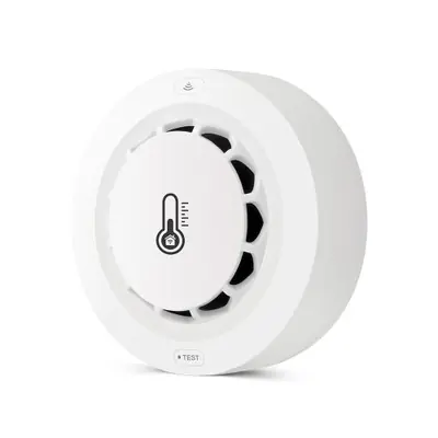 Image de Détecteur de Fumée Wi-Fi avec Capteur Température & Humidité