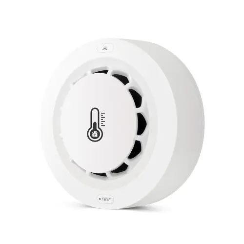 Image de Détecteur de Fumée Wi-Fi avec Capteur Température & Humidité