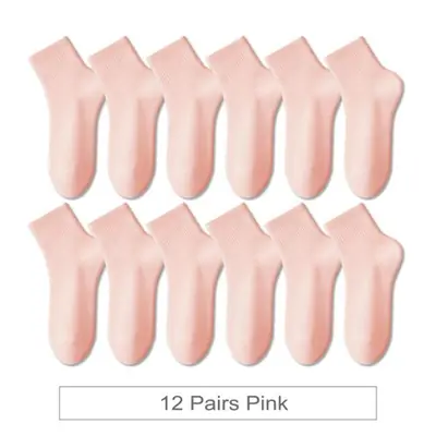 Image de Chaussettes Courtes Colorées en Coton - Lot de 12 Paires