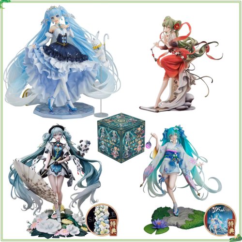 Immagine di Hatsune Miku Mini Blind Box - Figura Anime in Stile Giapponese Adorabile, Decorazione per Bambini e Collezionisti, Regalo Perfetto per i Fan di Vocaloid