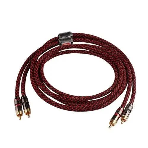 Image de Câble RCA HIFI Stéréo 4N OFC - Haute Qualité Audio