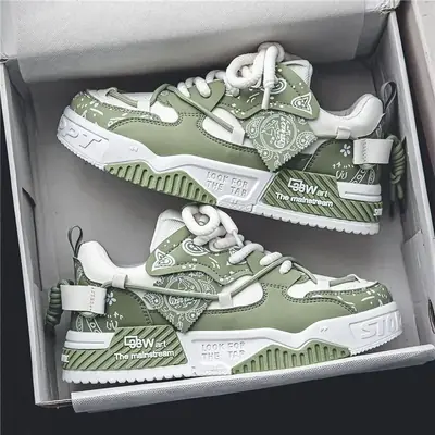 Image de Baskets Homme Skateboard - Style Urbain & Confort