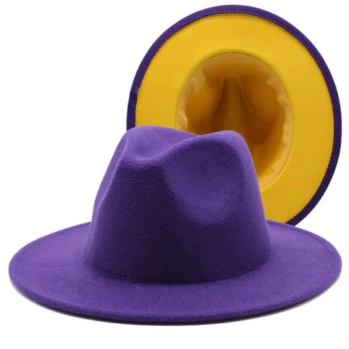 Morado y amarillo