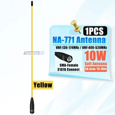 Image de Antenne Flexible SMA Femelle pour Talkie-Walkie Baofeng UV-5R
