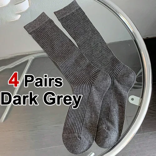4 paare dunkel grau