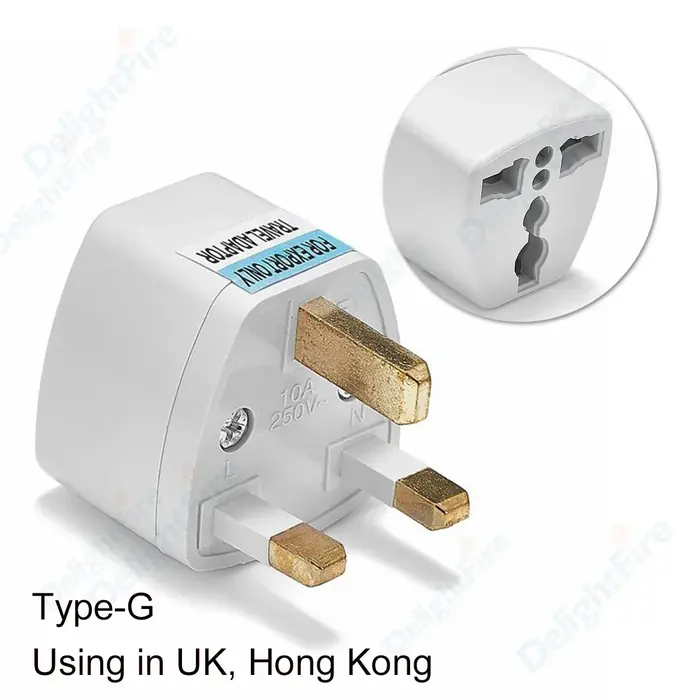 Image de Adaptateur Voyage Universel EU/UK/US