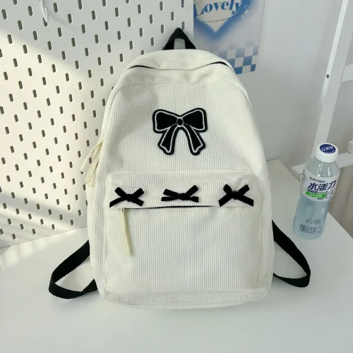 Bild von Y2K Sternenrucksack für Mädchen – Trendiger Laptop-Rucksack mit großer Kapazität