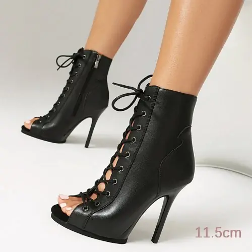 Image de Bottes de Danse Latine Femme - Talons Aiguilles Élégants
