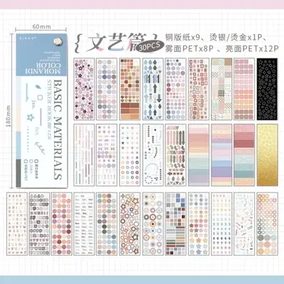 Image de Stickers Colorés Pour Journal & Scrapbooking