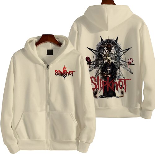 Immagine di Felpa con cappuccio da uomo con cerniera Slipknot primavera autunno donna felpa oversize 2026 nuova moda coppia giacche vestiti top