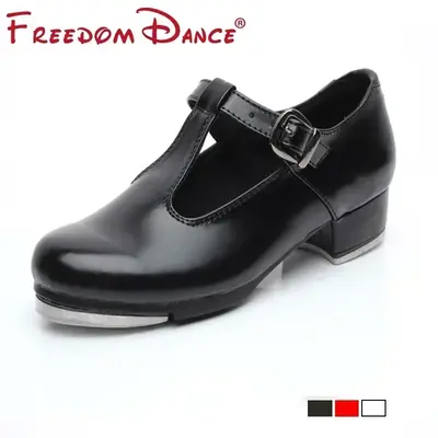 Image de Chaussures de Danse Tap Scintillantes pour Enfants et Femmes