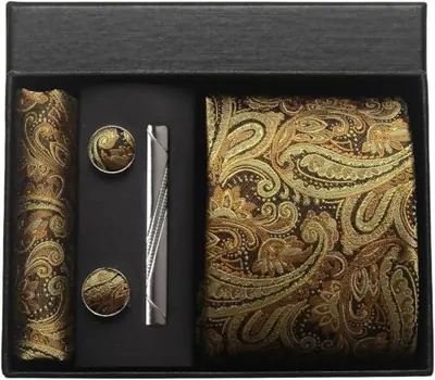 Cravate Paisley Soie Homme - Ensemble Élégant & Raffiné