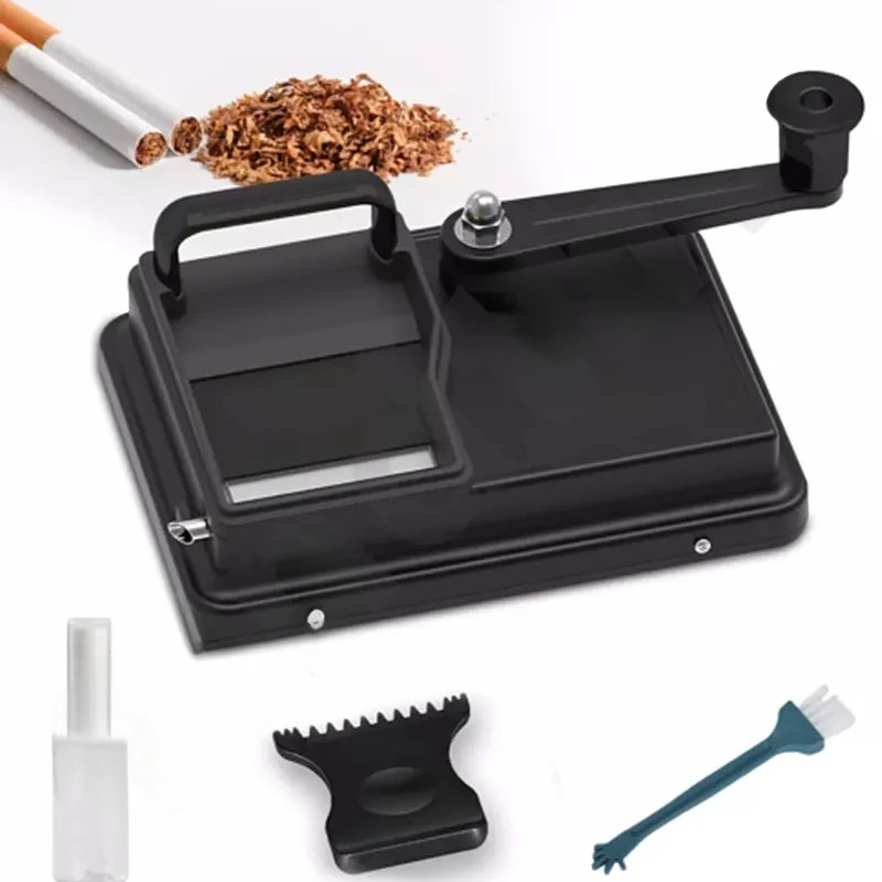 Immagine di Macchina Semiautomatica per Sigarette a Doppio Binario con Tubo Manuale Rotolo Durevole – Macchina di Rifornimento per Tabacco e Accessori per Fumatori
