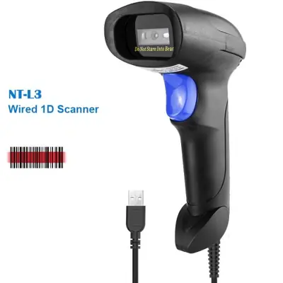 Image de Lecteur de Code Barres Sans Fil & Filaire - QR, PDF417, USB