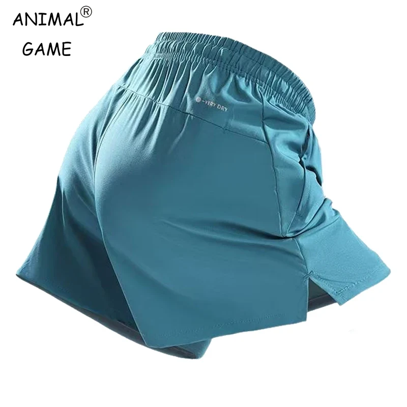 Imagen de Pantalones Cortos Informales para Hombre - Diseño Ligero y Cómodo con Bolsillos, Ideal para Playa y Uso Diario en Verano