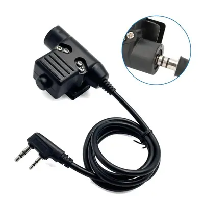 Image de Adaptateur U94 PTT 2 Broches pour Casque Baofeng