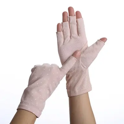 Image de Gants d'été sans doigts anti-UV pour femmes