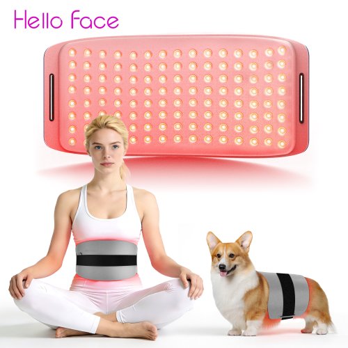 Afbeelding van Infrarood Lichttherapie Riem 3in1 - Draadloos & Comfortabel