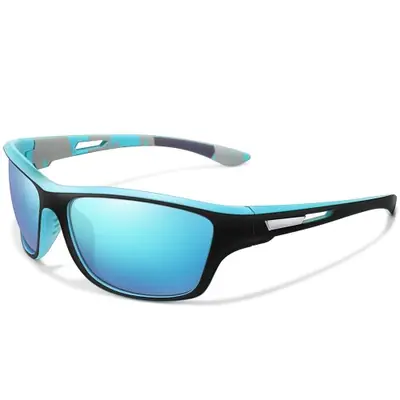 Image de Lunettes de soleil polarisées UV400 anti-éblouissement – verres TAC, pêche, vélo, conduite