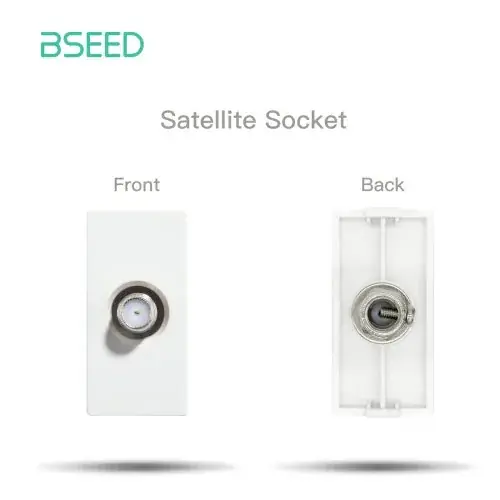 Satellite blanc