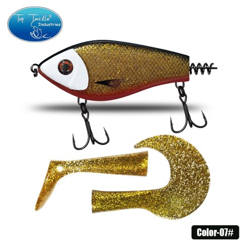 Imagen de Señuelo Jerk Bait 100mm con Rattling - Ideal para Lucio