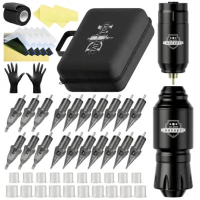 Image de Kit Tatouage Sans Fil Mini - Tout-en-Un pour Professionnels & Débutants