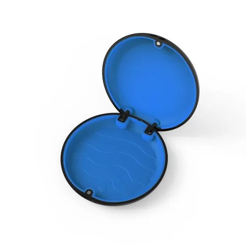 Zwart-blauw