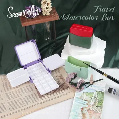 Image de Boîte de Peinture Aquarelle Portable