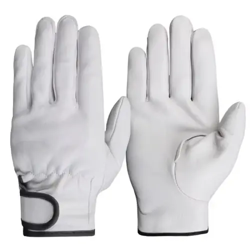 Image de Gants en cuir de mouton résistants à l'usure pour travail et sport
