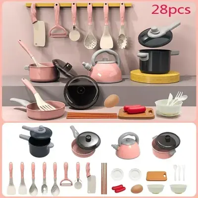 Kit de Cuisine pour Enfants - 28 Pièces