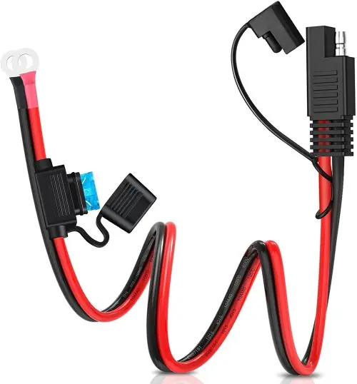 Image de Connecteur Rapide 10AWG 15A - SAE avec Fusible et Joint Torique
