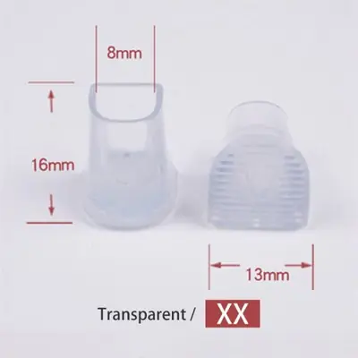 Image de Protège-Talons Silicone Anti-Dérapant pour Chaussures de Mariée & Danse