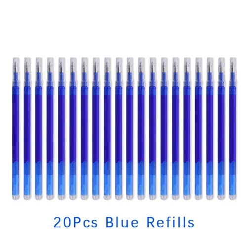 20 stuks blauwe navullingen