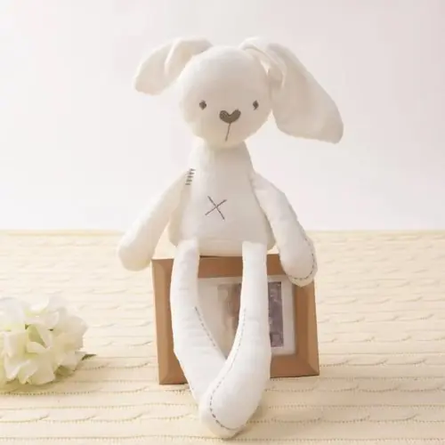 Image de Lapin Peluche Mignon - Jouet Doudou pour Bébé