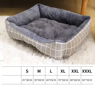 Image de Lit Confortable Hiver pour Chiens et Chats