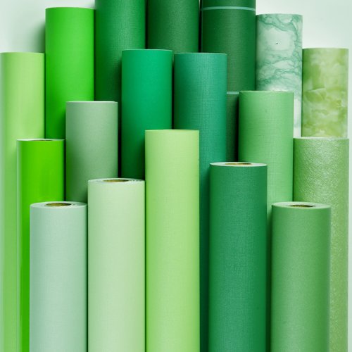 Afbeelding van Zelfklevend Groen Behang – Waterdicht & Eenvoudig Te Plakken