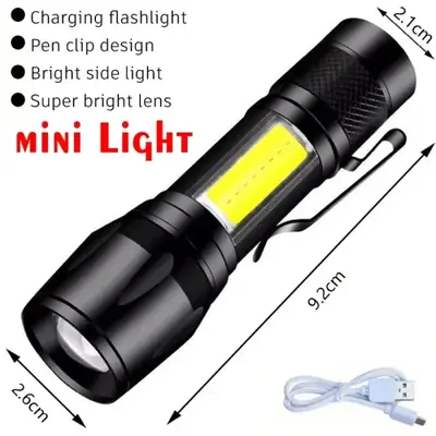 Image de Torche LED Ultra Puissante 100000LM - Rechargeable & Étanche
