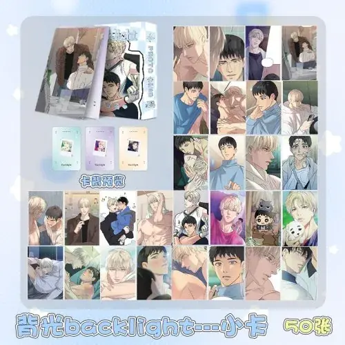 Image de Cartes Postales Manga K-pop - Lot de 50 Mini Cartes Lomo HD
