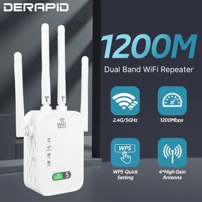 Image de Répéteur WiFi 1200 Mbps Double Bande