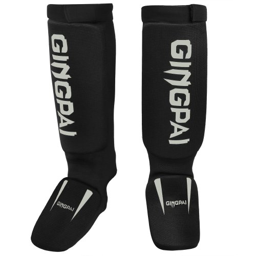 Imagen de Espinilleras de boxeo de algodón, protector de tobillo para empeine MMA, protección para los pies, a...